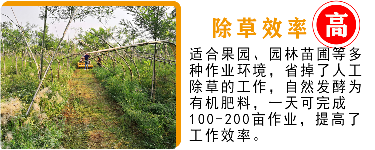 割草碎枝一体机